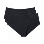 Under Armour Wmns Pure Stretch Hipster kelnaitės (3 vnt) - Suurus S (1325616-001 Aluspesu)