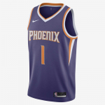 Nike NBA Devin Booker Suns Icon Edition 2020 krep&scaron;inio T-Shirt - Suurus S (CW3679-567 T-s&auml;rgid)