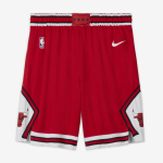 Nike Nba Chicago Bulls Icon Edition Dri-Fit Swingman &Scaron;ortai - Suurus S (AJ5593-657 L&uuml;hikesed p&uuml;ksid)