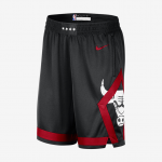 Nike Dri-FIT NBA Swingman Chicago Bulls 2023/24 City Edition - Suurus S (DX8697-010 L&uuml;hikesed p&uuml;ksid)