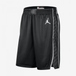 Brooklyn Nets Statement Edition Jordan Dri-FIT NBA Swingman Basketball Shorts - Suurus S (DO9423-010 L&uuml;hikesed p&uuml;ksid)