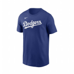 Nike MLB Men's Fuse Wordmark Cotton Tee Los Angeles Dodgers - Suurus S (N199-4EW-LD-0U5 T-s&auml;rgid)
