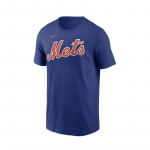 Nike MLB Men's Fuse Wordmark Cotton Tee New York Mets - Suurus S (N199-4EW-NME-0U5 T-s&auml;rgid)