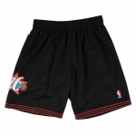 Mitchell & Ness NBA Swingman Shorts Philadelphia 76ers Logo - Suurus S (SMSHGS18248-P76BLCK0 )