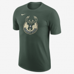 Nike Nba Milwaukee Bucks Essential Logo Mar&scaron;kinėliai - Suurus S (FJ0247-323 T-s&auml;rgid)