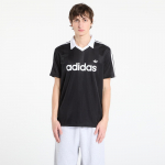 adidas Archive Collar Engineered Jersey Black - Suurus S (KE3584 T-s&auml;rgid)