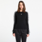 adidas Slim Solid Spike Knit Sweatshirt Black - Suurus S (KS6460 T-s&auml;rgid)