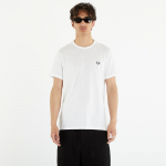 FRED PERRY Ringer Tee White - Suurus S (M3519 100 T-s&auml;rgid)