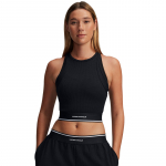 Under Armour Meridian Rib Branded Tank Black/ White - Suurus S (1389641-001 T-s&auml;rgid)