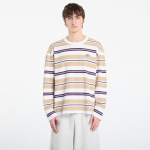 adidas 90S Alternative Sport Long Sleeve Stripe Waffle T-Shirt Core White - Suurus S (KS6849 T-s&auml;rgid)