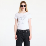 GUESS Ss Tini Boots Bling Baby Tee White - Suurus S (W5YI31K9RM1-G011 T-s&auml;rgid)