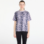 adidas Seasonal Essentials Leopard Print T-Shirt With 3-Stripes Multicolor/ Crystal Linen - Suurus S (KC3880 T-s&auml;rgid)
