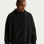 Nike Tech Men's Dri-FIT Shori Knit Utility Hoodie Black/ Black/ Black - Suurus S (IF1341-010 Džemprid)