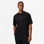 Jordan Flight Men's Script T-Shirt Black/ Gym Red - Suurus S (IF3014-010 T-s&auml;rgid)