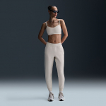 Nike 24.7 ImpossiblySoft Women's Dri-FIT Mid-Rise Joggers Lt Orewood Brn/ Lt Iron Ore - Suurus S (HQ8184-104 P&uuml;ksid)
