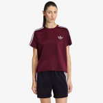 adidas Firebird T-Shirt Maroon/ Off White - Suurus S (KD1349 T-s&auml;rgid)