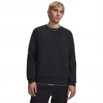 Under Armour Unstoppable Fleece Crewneck Sweatshirt Black - Suurus S (1381688-001 Džemprid)