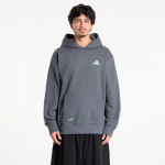 adidas Mercedes - Suurus AMG Petronas Formula One Team Premium Sweat Hood Dark Grey Heather - Suurus S (JX8778 Džemprid)