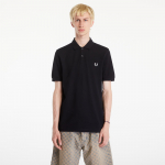 FRED PERRY Plain Polo T-Shirt Black - Suurus S (M6000 350 T-s&auml;rgid)