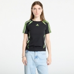 adidas Teamgeist Adicolor Slim Jersey Black/ Signal Green - Suurus S (JZ6709 T-s&auml;rgid)