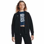 Under Armour Rival Fleece Fz Hoodie Black - Suurus S (1379497-001 Džemprid)
