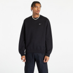 Nike Solo Swoosh Men's Fleece Crew Black/ White - Suurus S (DX1361-010 Džemprid)