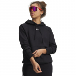 Under Armour Rival Fleece Hoodie Black - Suurus S (1379500-001 Džemprid)
