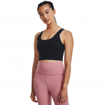 Under Armour Meridian Fitted Crop Tank Black - Suurus S (1379153-001 T-s&auml;rgid)