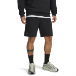 Under Armour Rival Fleece Shorts Black/ White - Suurus S (1379779-001 L&uuml;hikesed p&uuml;ksid)