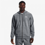 Under Armour Essential Fleece Fz Hood Gray - Suurus S (1373881-012 Džemprid)