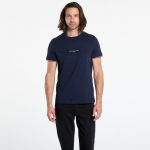 Tommy Hilfiger Tommy Logo Tipped Tee Blue - Suurus S (MW0MW32584 DW5 T-s&auml;rgid)