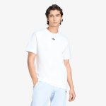 adidas Chest Stripes Engineered Collar T-Shirt White - Suurus S (KC6448 T-s&auml;rgid)