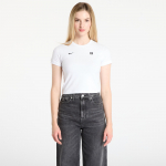 Nike Sportswear Shox Women's Tight T-Shirt White - Suurus S (IO2244-100 T-s&auml;rgid)