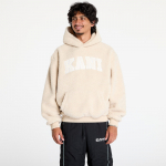 Karl Kani Serif Teddy Hoodie Light Sand - Suurus S (60210118 Džemprid)