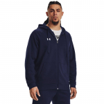 Under Armour Rival Fleece Fz Hoodie Midnight Navy - Suurus S (1379767-410 Džemprid)