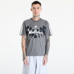 adidas House Of Tiro X Common Goal Jersey T-Shirt Grey Four/ Black/ Off White - Suurus S (KB1623 T-s&auml;rgid)