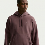Nike Solo Swoosh Men's Pullover Hoodie Tattoo/ White - Suurus S (HV1082-502 Džemprid)