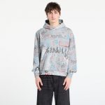 RIPNDIP Marker Hoodie Sage Grey Vintage Wash - Suurus S (RNDHOL25107 Džemprid)