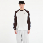 adidas Britcore Long Sleeve Cali T-Shirt Off White/ Aurora Coffee - Suurus S (HZ3829 T-s&auml;rgid)