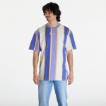 Karl Kani Small Signature Stripe Tee Lilac/ Navy/ Off White - Suurus S (KM241-023-1 T-s&auml;rgid)