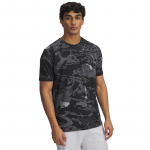 Under Armour Vanish Energy Printed SS Tee Black/ Anthracite/ Black - Suurus S (1383974-003 T-s&auml;rgid)