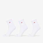New Balance Red Patch Logo Ankle 3-Pack White - Suurus S (LAS53613WT Sokid)