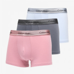 Bokserki Calvin Klein Trunk 3-Pack Pink - Suurus S (LV00NB4575 4XM L&uuml;hikesed p&uuml;ksid)