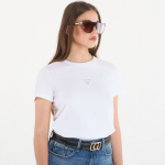 Guess Jeans Ss Cn Mini Strass Triangle Tee Pure White - Suurus S (W6GI10K3025-G011 T-s&auml;rgid)