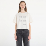 Calvin Klein Jeans Ss Cropped Boxy Grap Tee White - Suurus S (LV047F823G YAS T-s&auml;rgid)