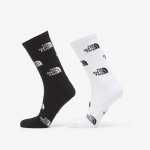The North Face Everyday Crew Sock Logo 2-Pack TNF Black/ TNF White/ Outlet C - Suurus S (NF0A8BRBKY41 Sokid)