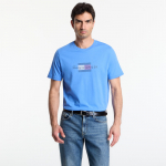 Tommy Hilfiger Script Flag Regular Tee Blue Spell - Suurus S (MW0MW43226 C30 T-s&auml;rgid)