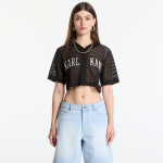 Karl Kani Mesh Cropped Baseball Shirt Black - Suurus S (PD00014044 T-s&auml;rgid)