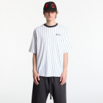 New Era Pinstripe OS Tee UNISEX Optic White/ Navy - Suurus S (60856140 T-s&auml;rgid)