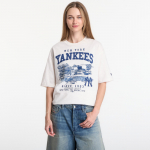New Era MLB Slub Stadium OS Tee New York Yankees UNISEX Off White - Suurus S (60856218 T-s&auml;rgid)